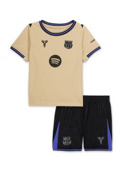 Barcelona Dječji Gostujuci Dres kompleti 2025-26 Kratak Rukavima (+ kratke hlače)